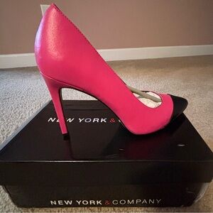 New York & Company Pink Stiletto Heels